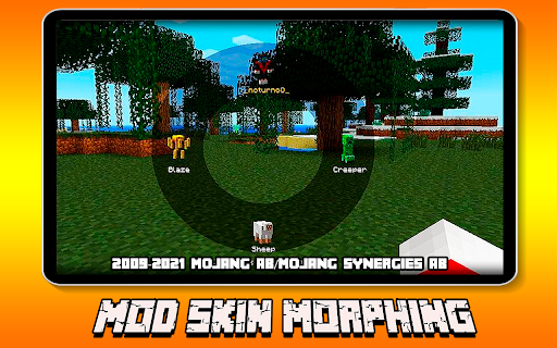 Skin Morphing Minecraft PE - Image screenshot of android app