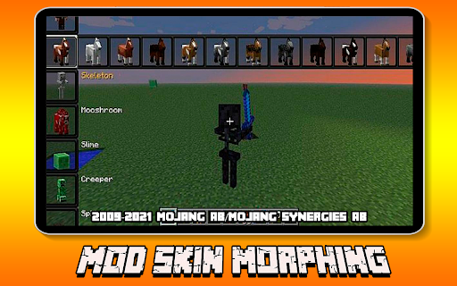 Skin Morphing Minecraft PE - Image screenshot of android app