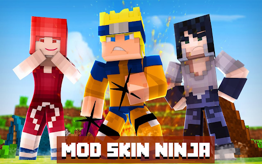 Skin Ninja Anime - Heroes Craft for Minecraft - Image screenshot of android app