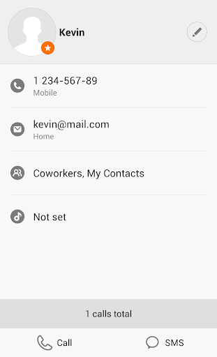 Theme for ExDialer MIUI Light - عکس برنامه موبایلی اندروید