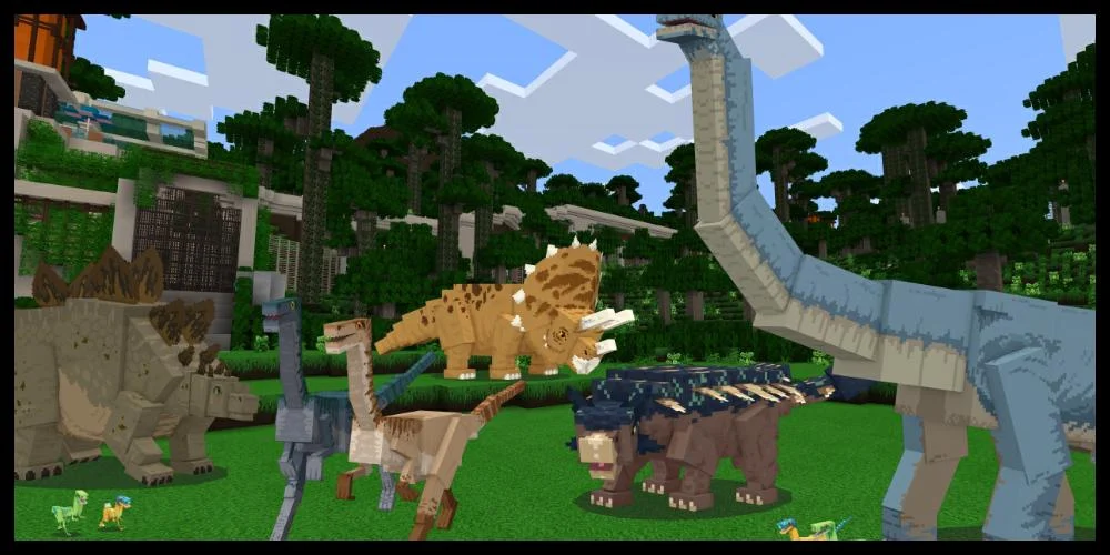 Jurassic Mod For Minecraft PE - Image screenshot of android app