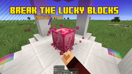 WORKING COOL LUCKY BLOCKS with Command Blocks [Minecraft PE] 