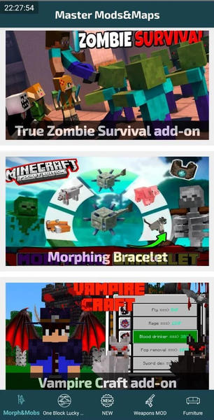 Master Mods&Maps for MCPE ۲۰۲۵ - عکس برنامه موبایلی اندروید