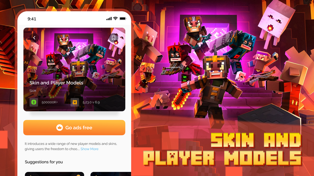 Mods & Addons for Minecraft PE - Image screenshot of android app