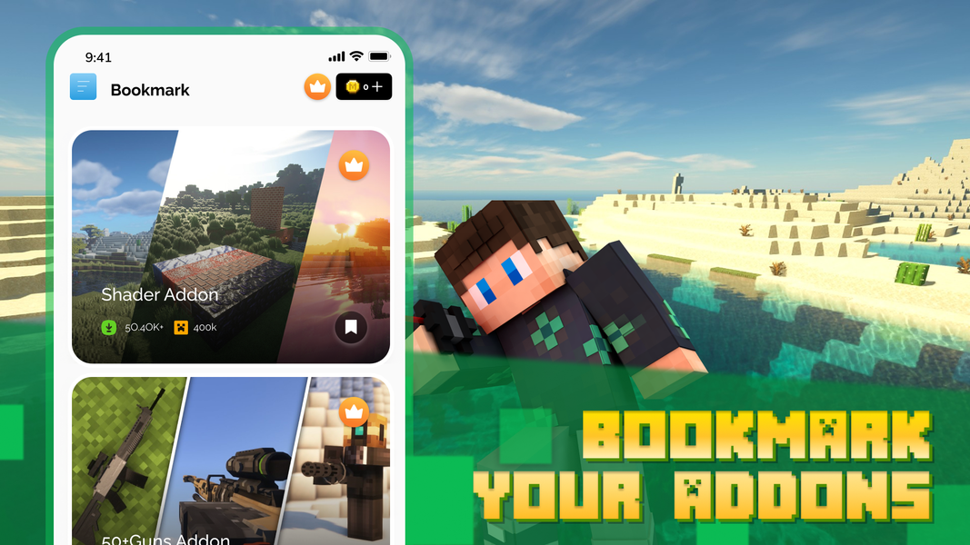 Mods & Addons for Minecraft PE - عکس برنامه موبایلی اندروید