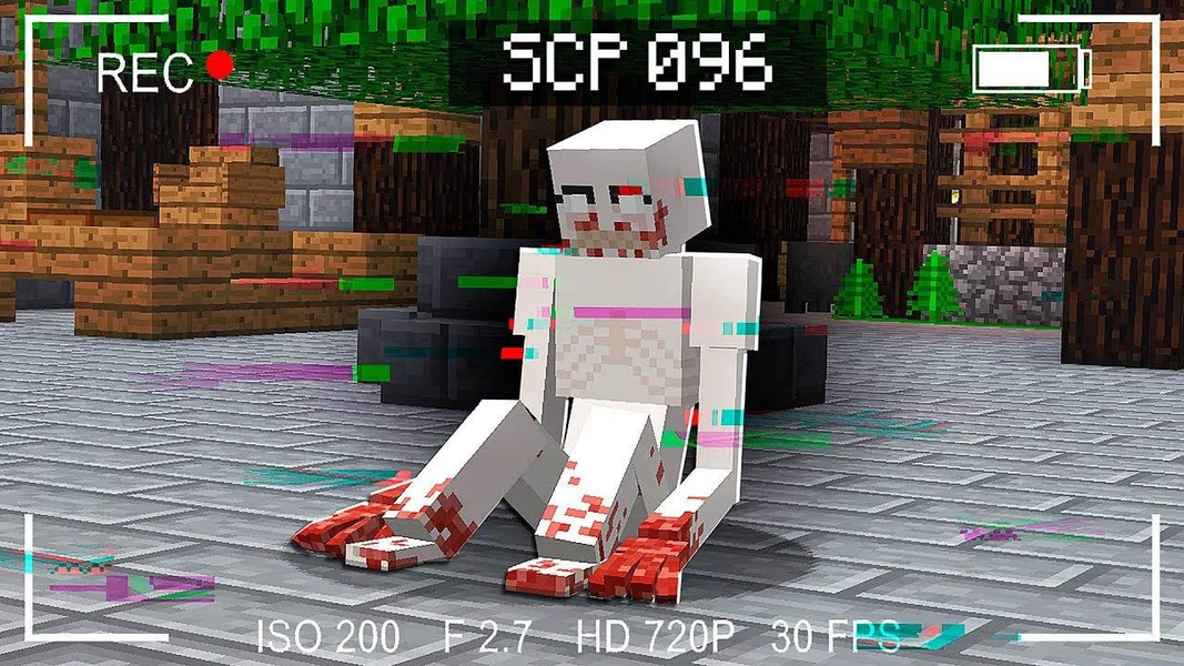 SCP 096 Mod + Skin for Minecraft PE - عکس برنامه موبایلی اندروید