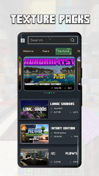 Mods For Minecraft - MCPE - عکس برنامه موبایلی اندروید