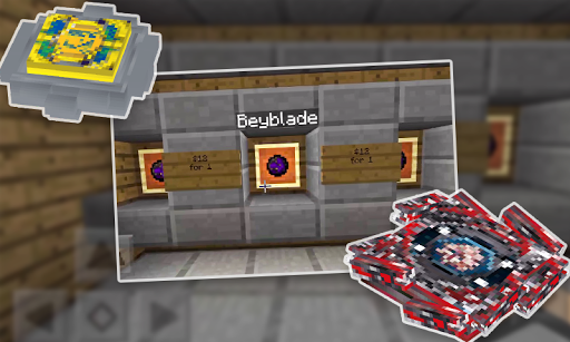 Minecraft beyblades best sale