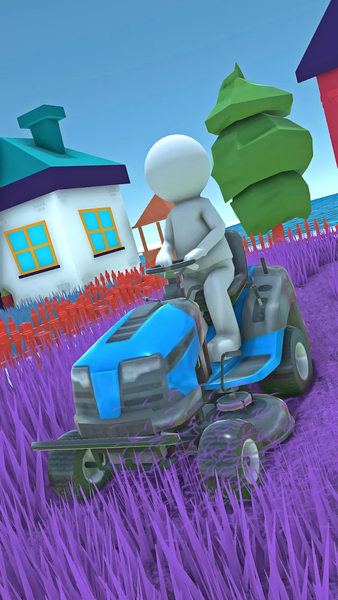 Grass Cutting Games: Cut Grass - Gameplay image of android game