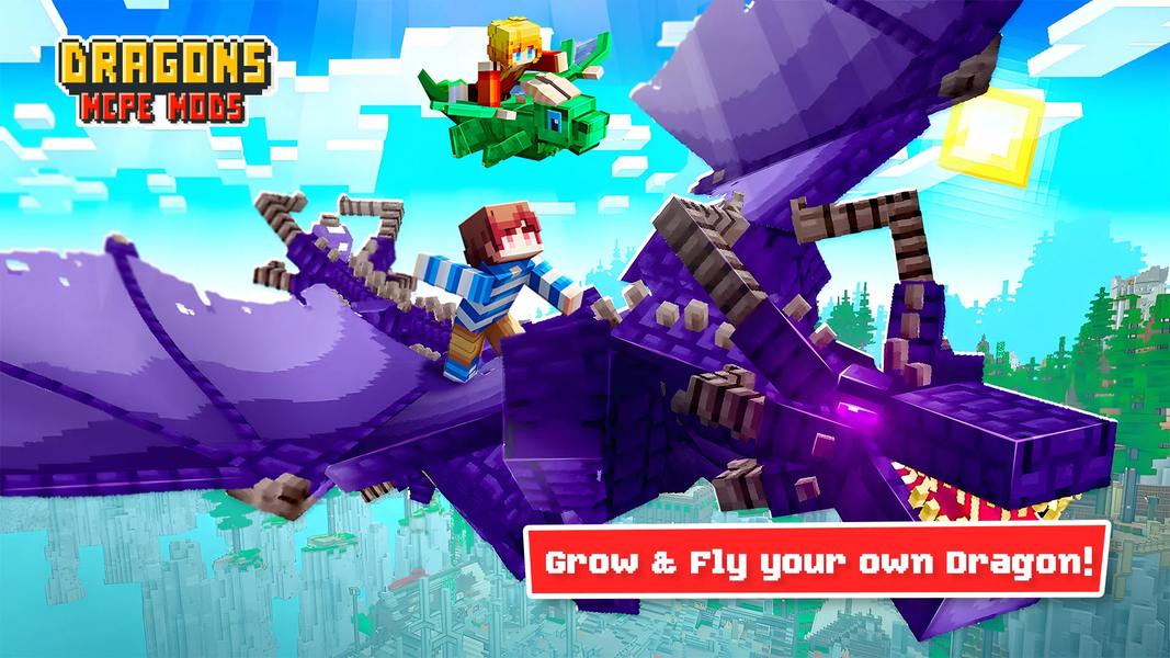 Fantasy Dragons Mod Minecraft - عکس برنامه موبایلی اندروید