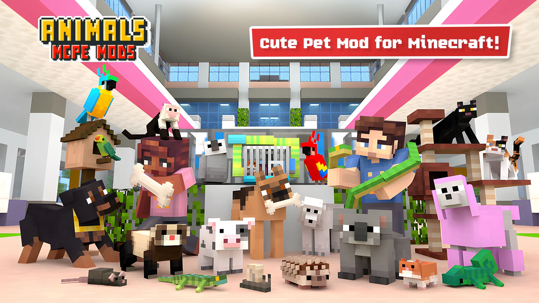 Real Animal Minecraft Mods - عکس برنامه موبایلی اندروید