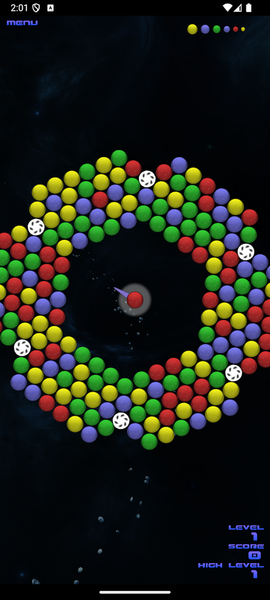 Bubble Wars 2 - Gameplay image of android game