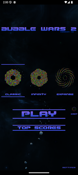 Bubble Wars 2 - Gameplay image of android game
