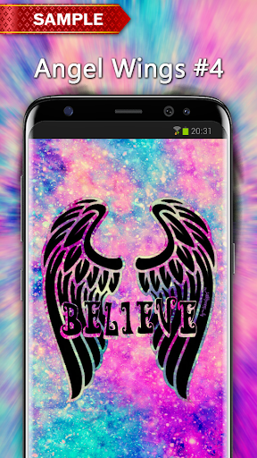 Angel Wings Wallpaper - Image screenshot of android app