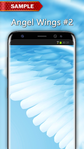 Angel Wings Wallpaper - Image screenshot of android app