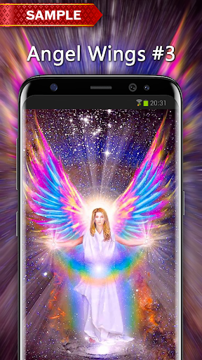 Angel Wings Wallpaper - Image screenshot of android app