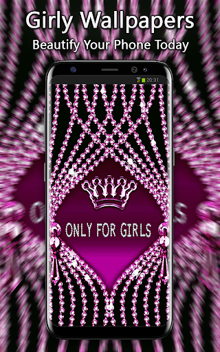 Girly Wallpapers - Image screenshot of android app