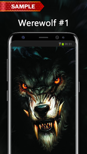 Werewolf Wallpapers - Image screenshot of android app