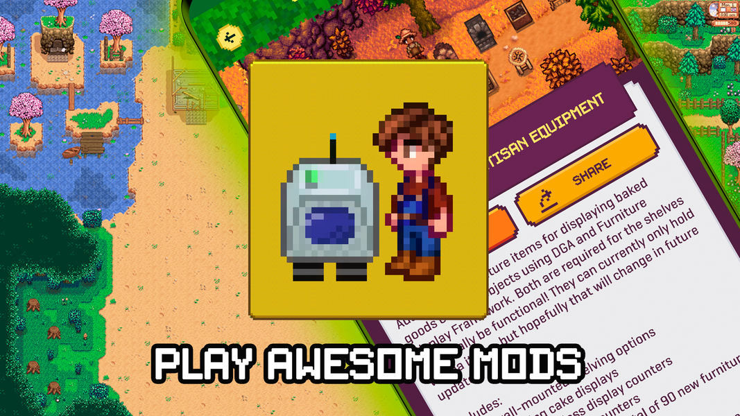 Mods for Stardew Valley - عکس برنامه موبایلی اندروید