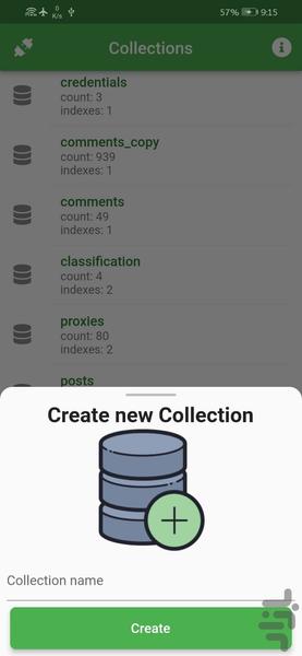 MongoDB Mobile - عکس برنامه موبایلی اندروید