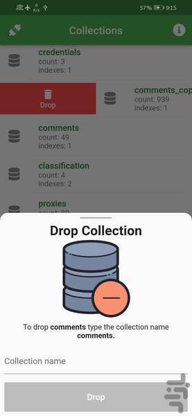 MongoDB Mobile - عکس برنامه موبایلی اندروید
