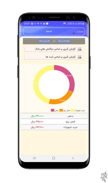 پیامک بانک ملت (غیر رسمی) - عکس برنامه موبایلی اندروید