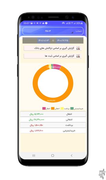 پیامک بانک صادرات (غیر رسمی) - Image screenshot of android app