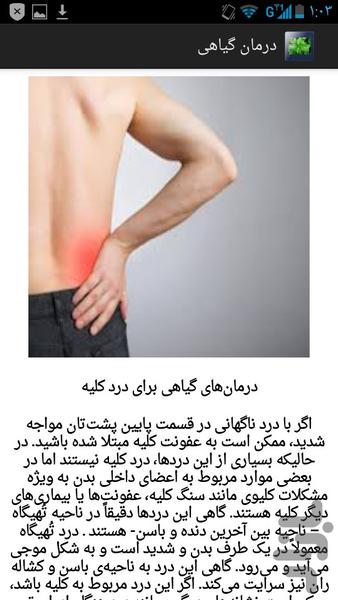 درمان گیاهی - عکس برنامه موبایلی اندروید