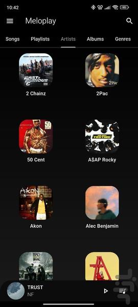 MyMusic - Image screenshot of android app