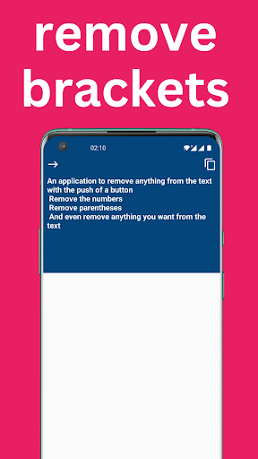 Text delete and word - Image screenshot of android app