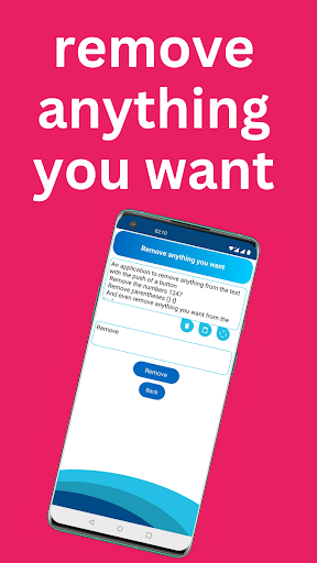 Text delete and word - Image screenshot of android app