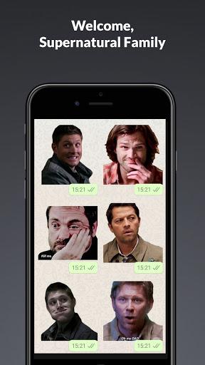 SPN Stickers for WhatsApp - Image screenshot of android app