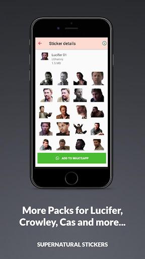 SPN Stickers for WhatsApp - Image screenshot of android app