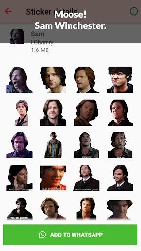 SPN Stickers for WhatsApp - Image screenshot of android app