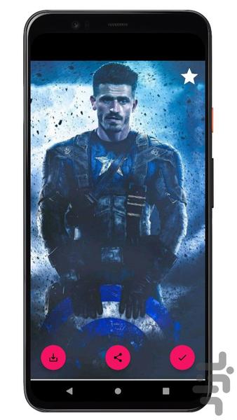 Blue Team Wallpaper - Image screenshot of android app