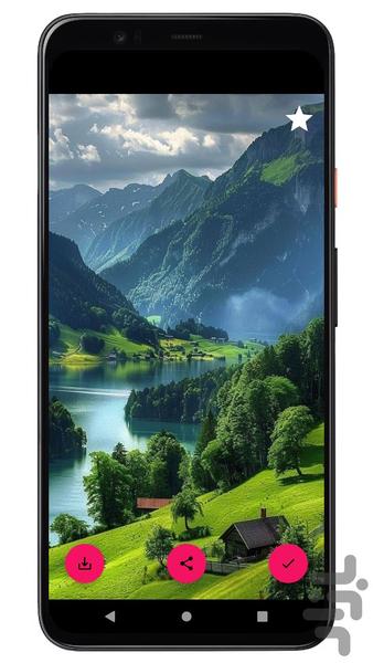 تصویر زمینه طبیعت 2 | بدون اینترنت - Image screenshot of android app