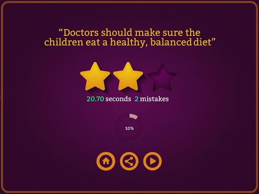 Learn English Sentence Master - عکس بازی موبایلی اندروید