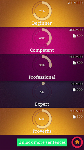 Learn English Sentence Master - عکس بازی موبایلی اندروید