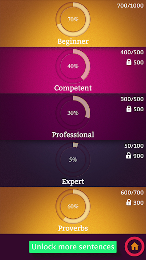 Learn English Sentence Master - عکس بازی موبایلی اندروید