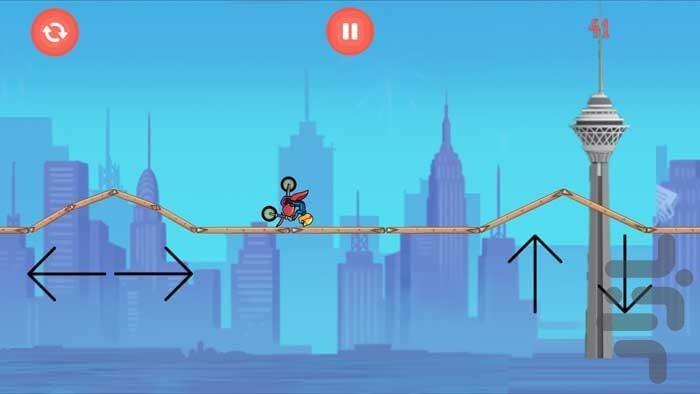 مینی موتور - Gameplay image of android game