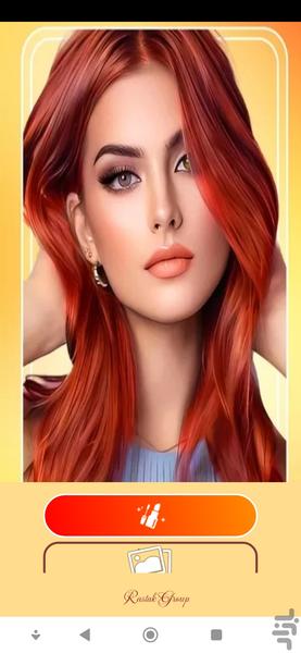 تغییر چهره ویرایش عکس - عکس برنامه موبایلی اندروید