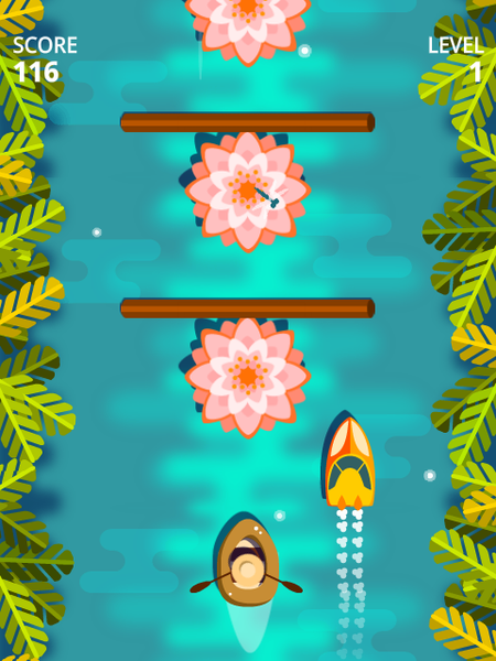 Up the River Journey - Gameplay image of android game