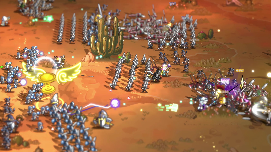 Mini Warriors Reborn! - Gameplay image of android game