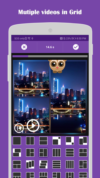 Video Editor: Square&Slideshow - Image screenshot of android app