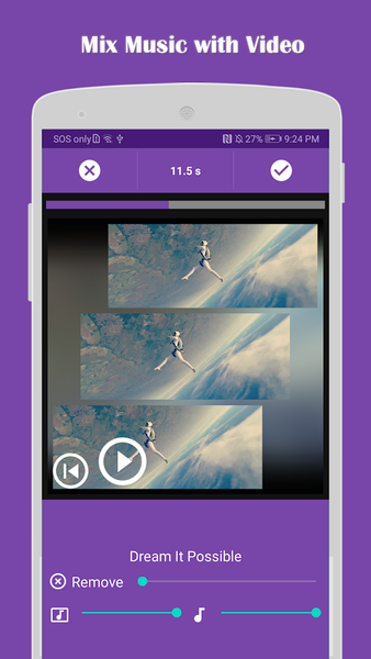 Video Editor: Square&Slideshow - عکس برنامه موبایلی اندروید