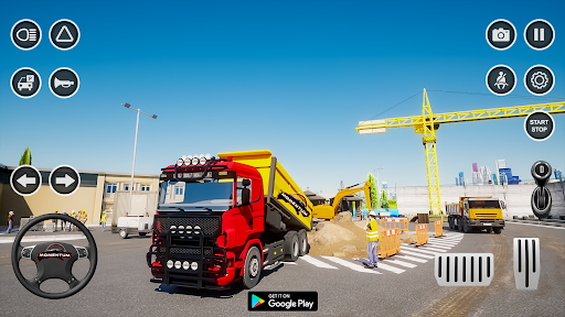 Dump Truck Simulator - عکس بازی موبایلی اندروید