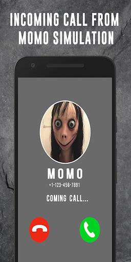 Momo Scary Video Call - Image screenshot of android app