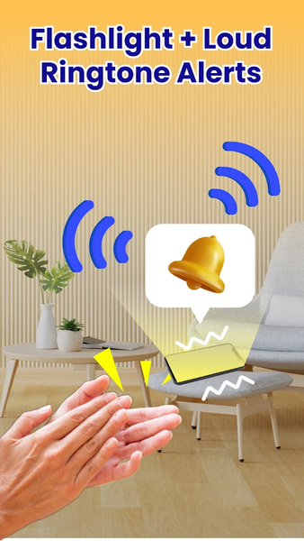 FindMe Phone-Clap to Find - عکس برنامه موبایلی اندروید