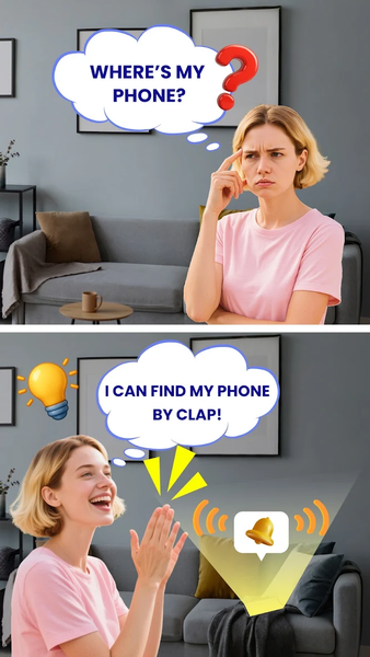 FindMe Phone Pro-Clap to Find - عکس برنامه موبایلی اندروید