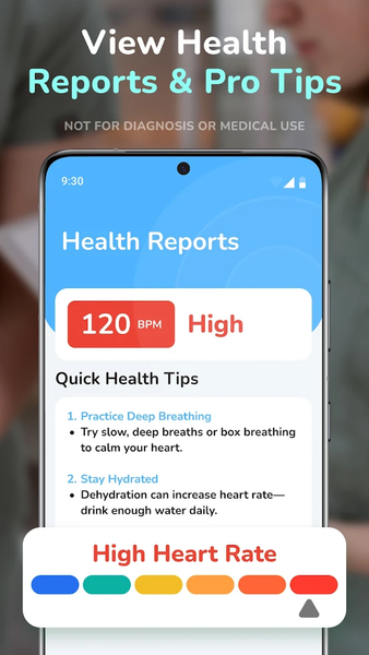 HeartSense-HealthTracker - عکس برنامه موبایلی اندروید